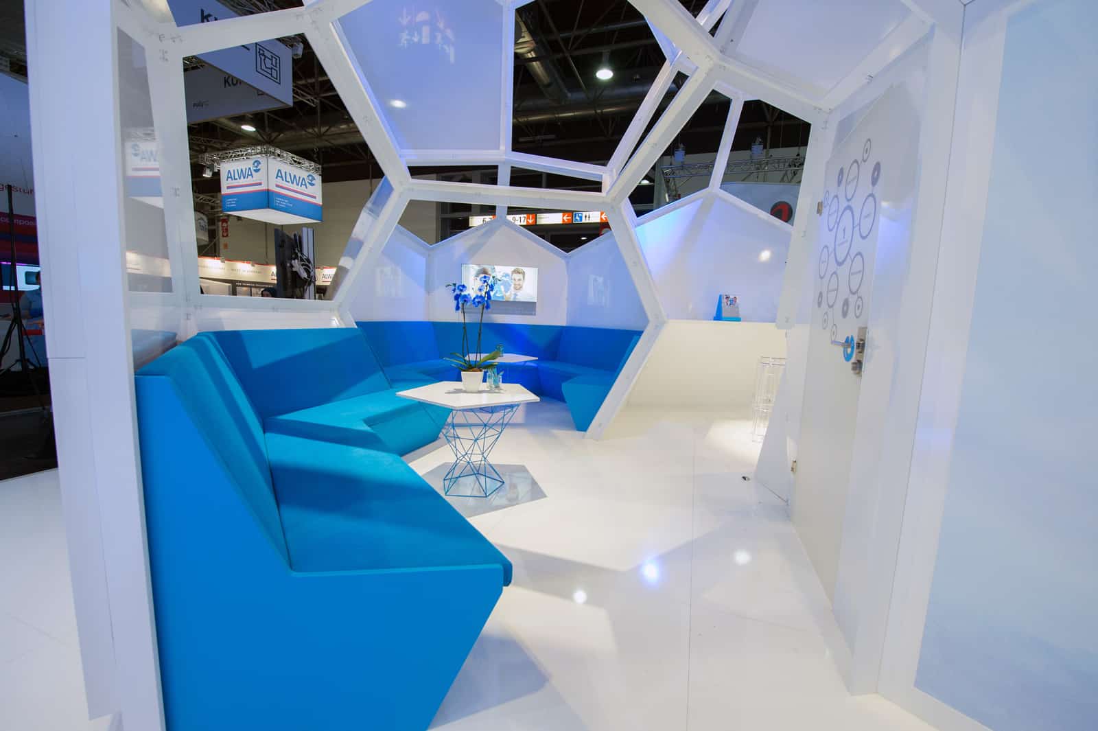 K Kunstoffmesse in Köln Messebauer Winkels Interior Standbuilder Messestand
